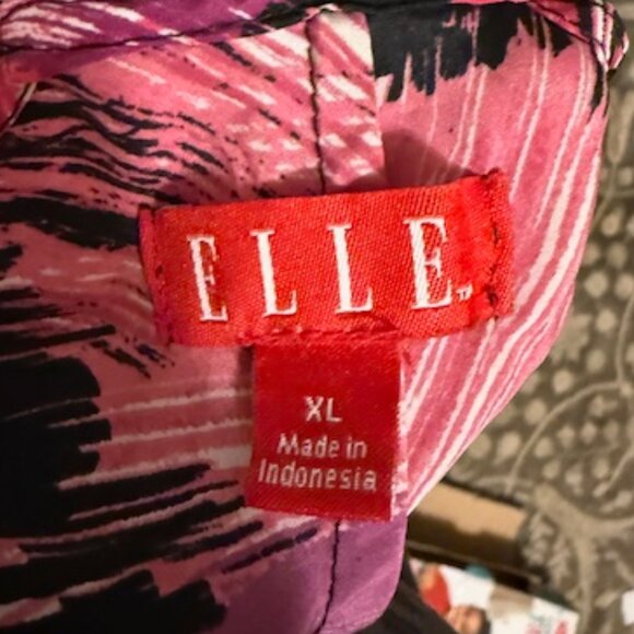 ELLE Blouse Size XL - Picture 3 of 3